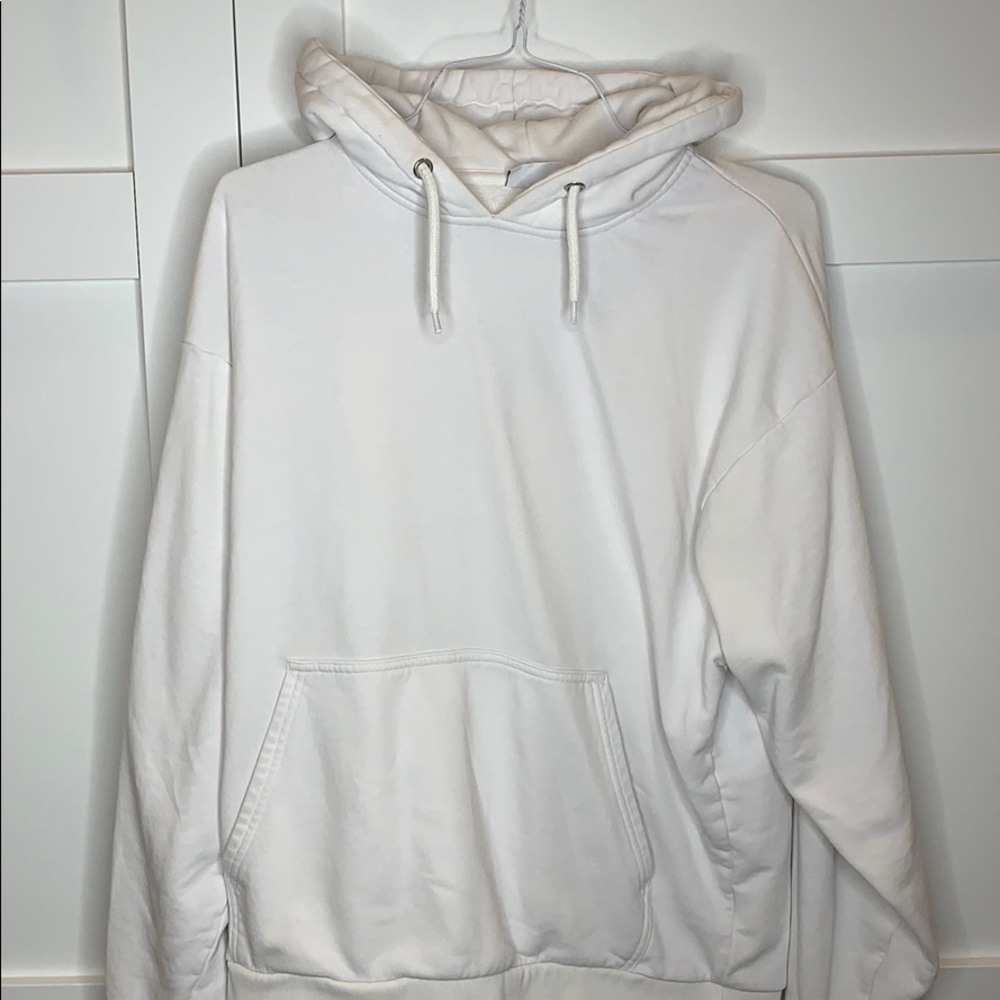 Weekday Big Hawk Hoodie in White